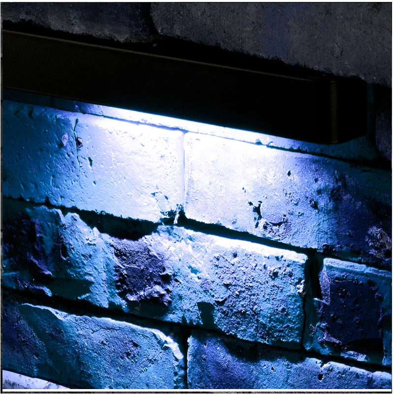 7 Inch LED Hardscape Lights,Retaining Wall Lighting,Low Voltage Paver Lamps,AC/DC 12V IP67 Waterproof 1.5W Outdoor Step Lights